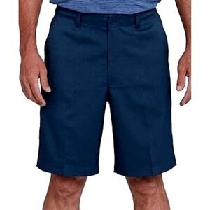 NWT Pebble Beach Dry-Luxe Performance Golf Shorts Men 34 Black w/ Grey Micro-Dot